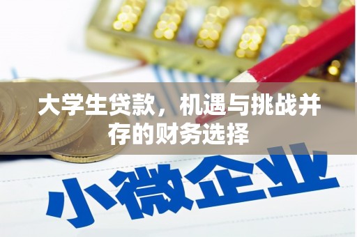 巧家大学生贷款，机遇与挑战并存的财务选择