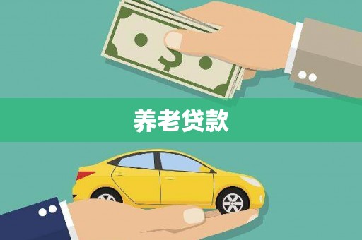 三江养老贷款