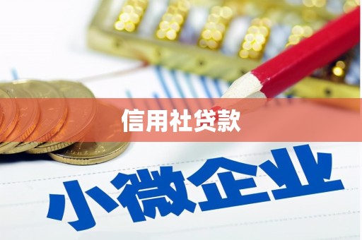 惠安信用社贷款