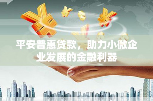 萨嘎平安普惠贷款，助力小微企业发展的金融利器