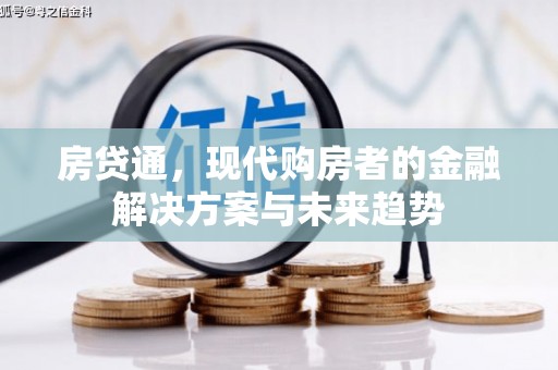 里港房贷通，现代购房者的金融解决方案与未来趋势