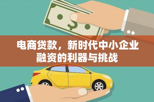 麒麟电商贷款，新时代中小企业融资的利器与挑战
