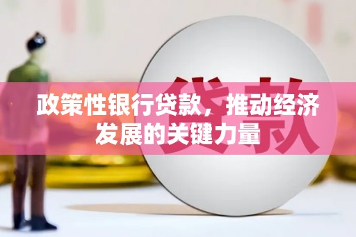 鲅鱼圈政策性银行贷款，推动经济发展的关键力量