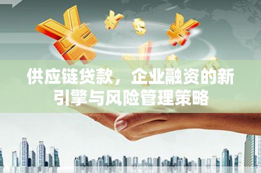 布袋供应链贷款，企业融资的新引擎与风险管理策略