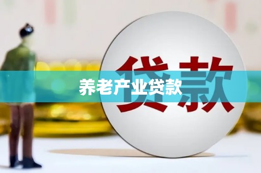 雅安养老产业贷款