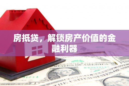 莿桐房抵贷，解锁房产价值的金融利器