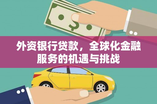 湖滨外资银行贷款，全球化金融服务的机遇与挑战