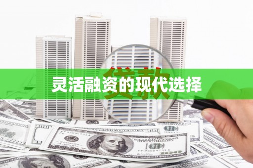 泰州灵活融资的现代选择